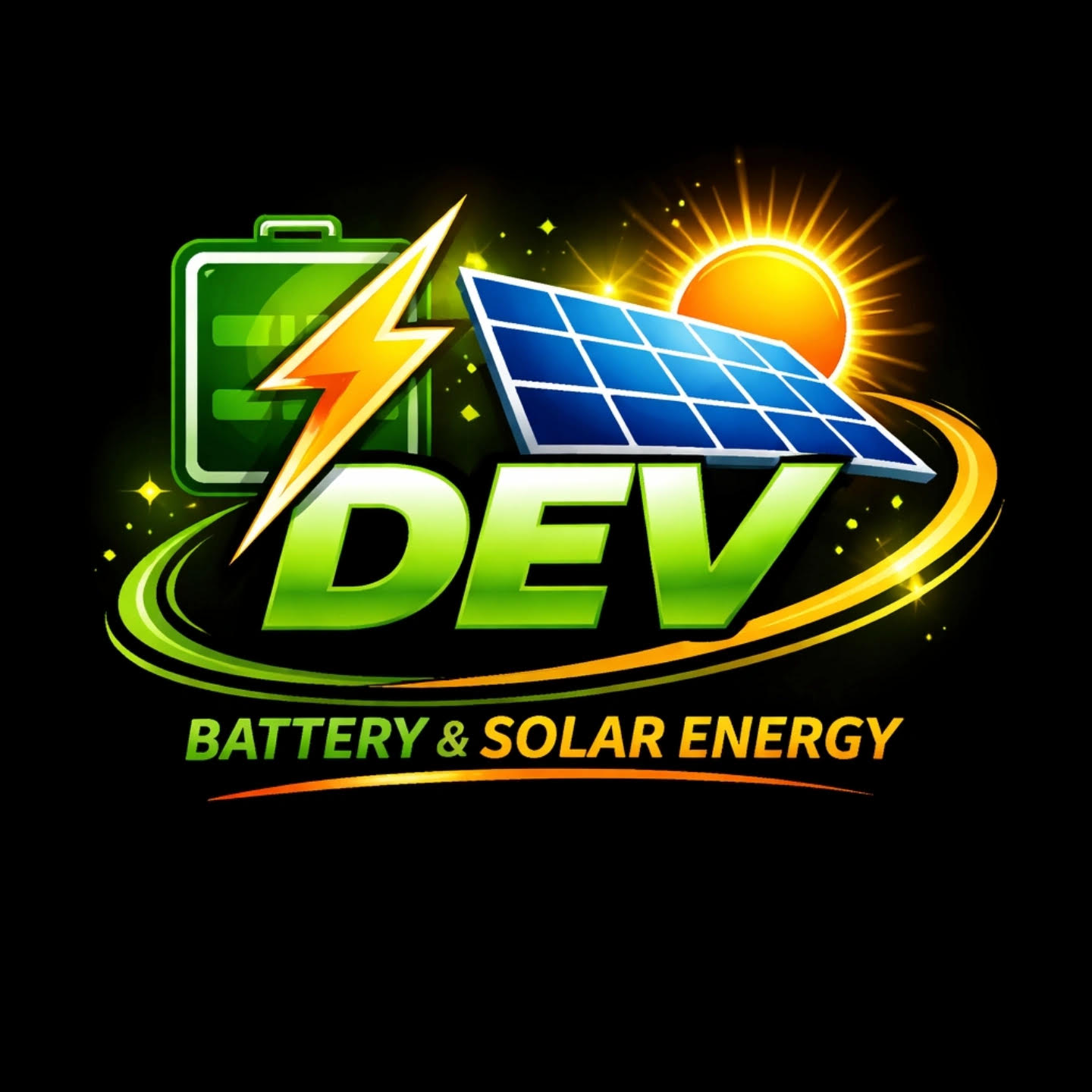 Dev Battery and Solar Energy logo